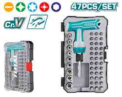 47 Pcs T-handle wrench screwdriver set - TACSD30476