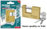 Heavy duty brass block padlock - TLK32903
